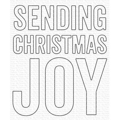 My Favorite Things Die-Namics - Sending Christmas Joy